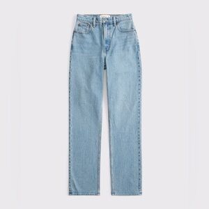 NEW Abercrombie & Fitch The 90s Straight Ultra High Rise Jeans